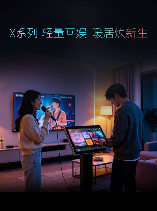 搭载魔镜6点歌系统